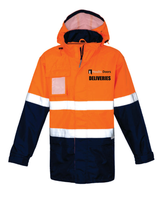 Hoults doors Mens Ultralite Waterproof Jacket Deliveries