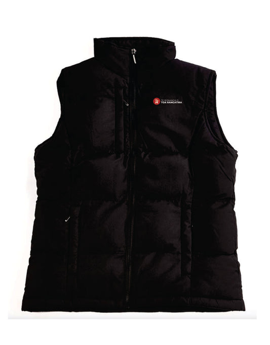 Te Runanga Puffer Vest, Women's