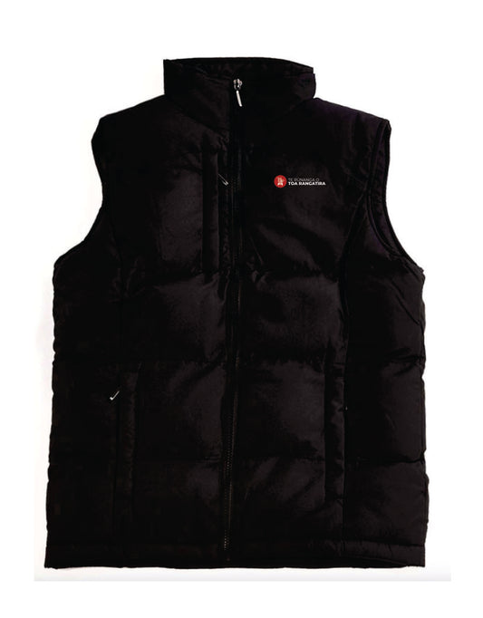 Te Runanga Puffer Vest, Men's
